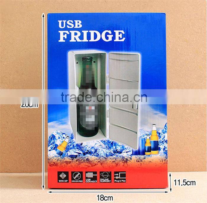 2016 Mini Refrigeration USB Fridge Freezer Portable For Office Person