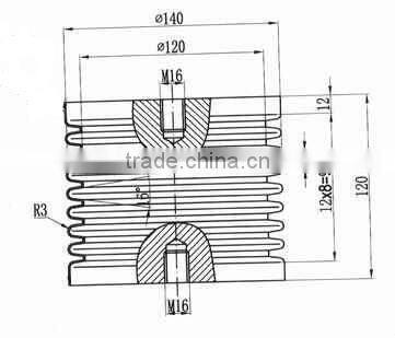 Composite Insulator High Voltage Epoxy Resin Post Insulator For Switchgear
