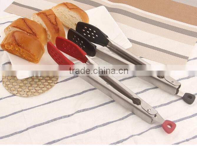 Stainless Steel430 Food Tongs made by Junzhan Stainless Steel Factory directly