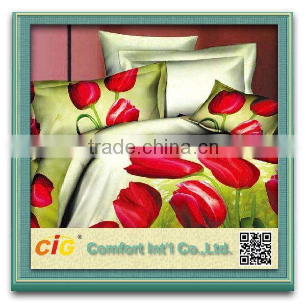 3d bedding set/bed sheet/comforter set