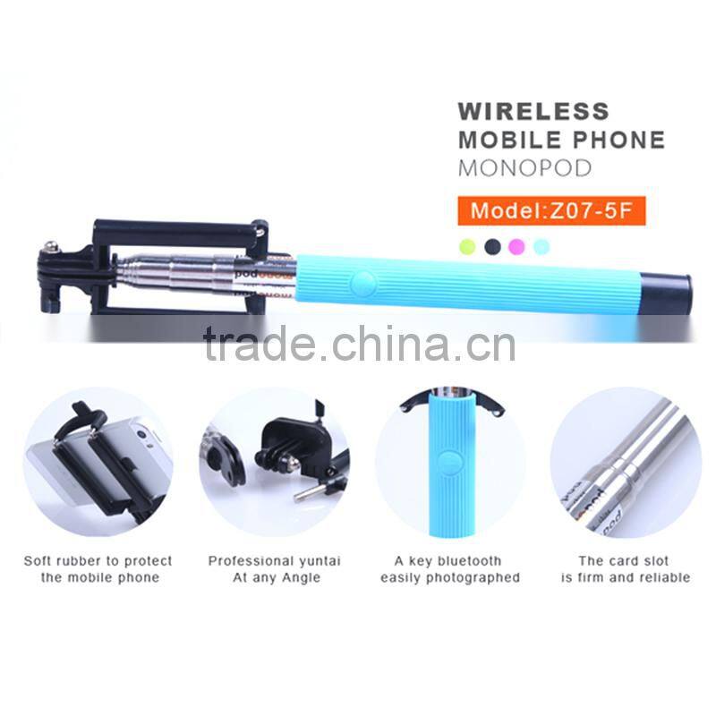 Wireless mobile phone selfie stick for nokia lumia made in china