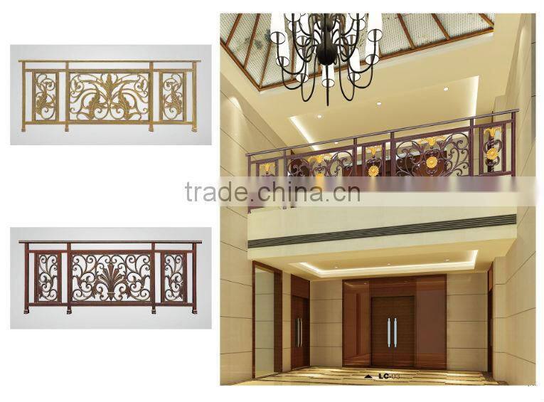 2015 modern design of aluminum alloy balcony/stair railing