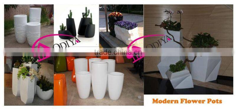 modern garden large egg flower pots planter
