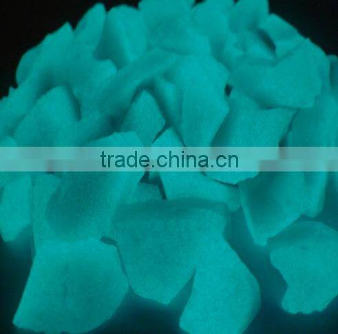 glow in the dark colored glass stone