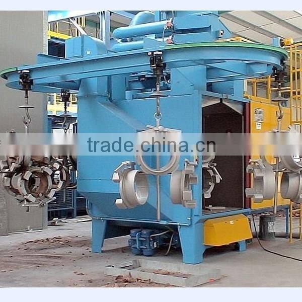 1 machinery for steel measuring tape Q37 rotary hook shot blasting machine