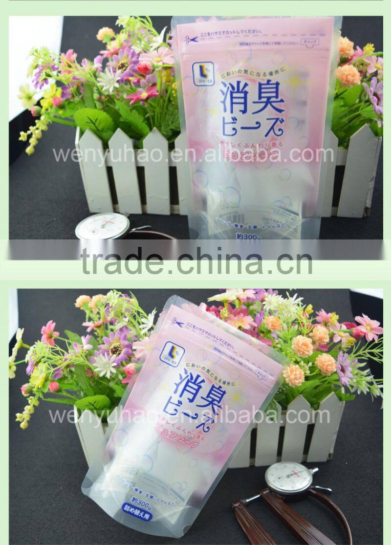 high quality heat seal PA+PE lamination plastic square bottom zipper bag factory wholesale