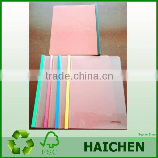 Lower price A4 PP L shape clear file folders