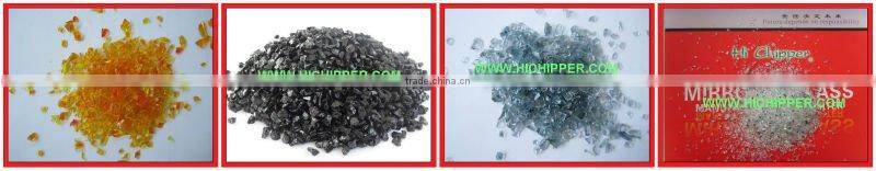 Garden decorative glass mirror chips
