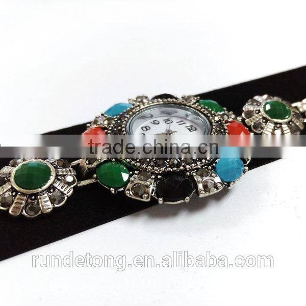 2015 girl latest hand watch quartz movement