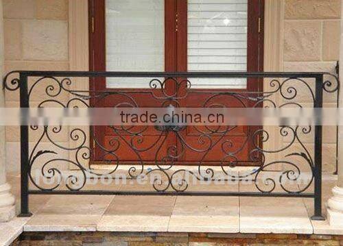 2015 Top-selling indoor galvanized steel balcony fence