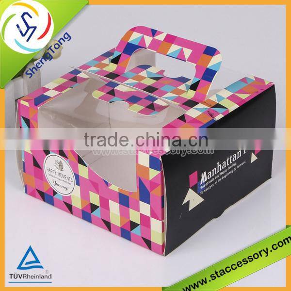 new design high quality wedding cake box