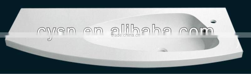 Modern design solid surface Bathroom sink