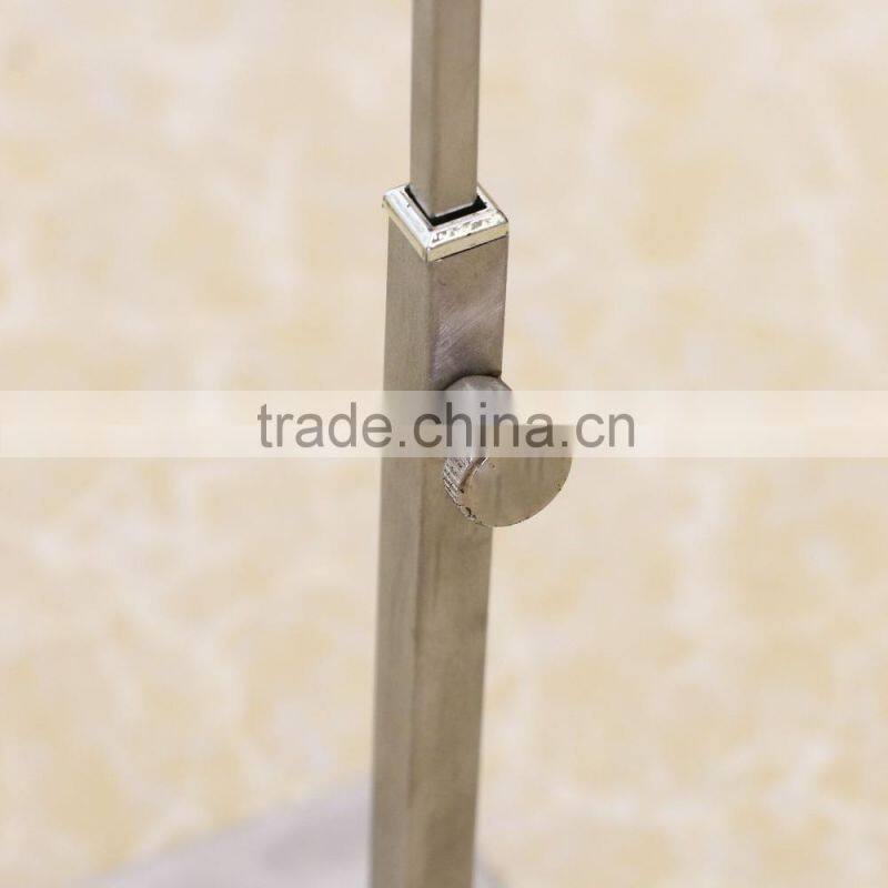 Portable adjust metal shoe store display racks