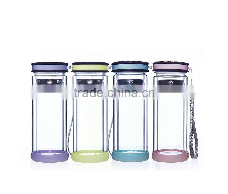 wholesales price Customized headmade double wall water bottle bpa free