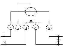 1 Phase digital watt hour meter, electromechanical meter