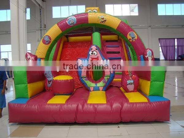 Hot sale inflatable slide jumper/ inflatable slider
