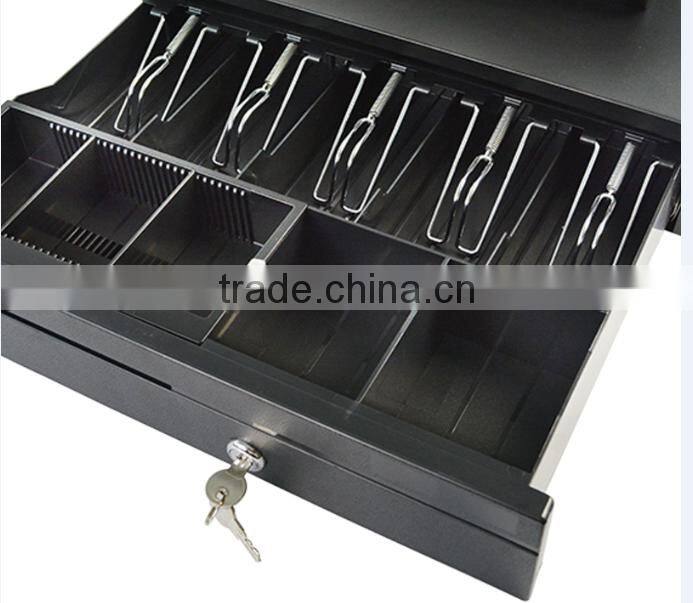 built in receipt printer POS Machine/brand new keyboard POS System