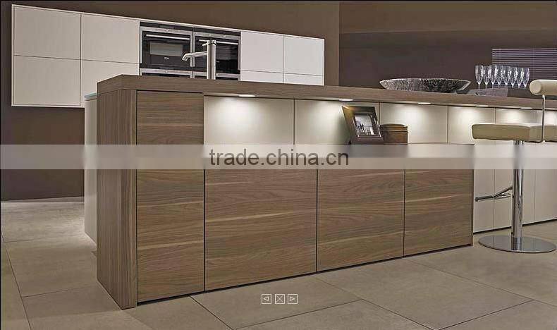 wood veneer wooden kitchen cabinets