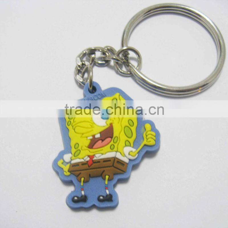 3d rubber pvc keychain