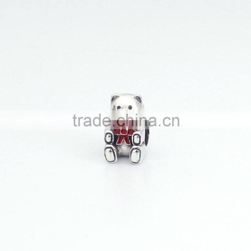Lucky Floating Freedom Bear charms wholesale