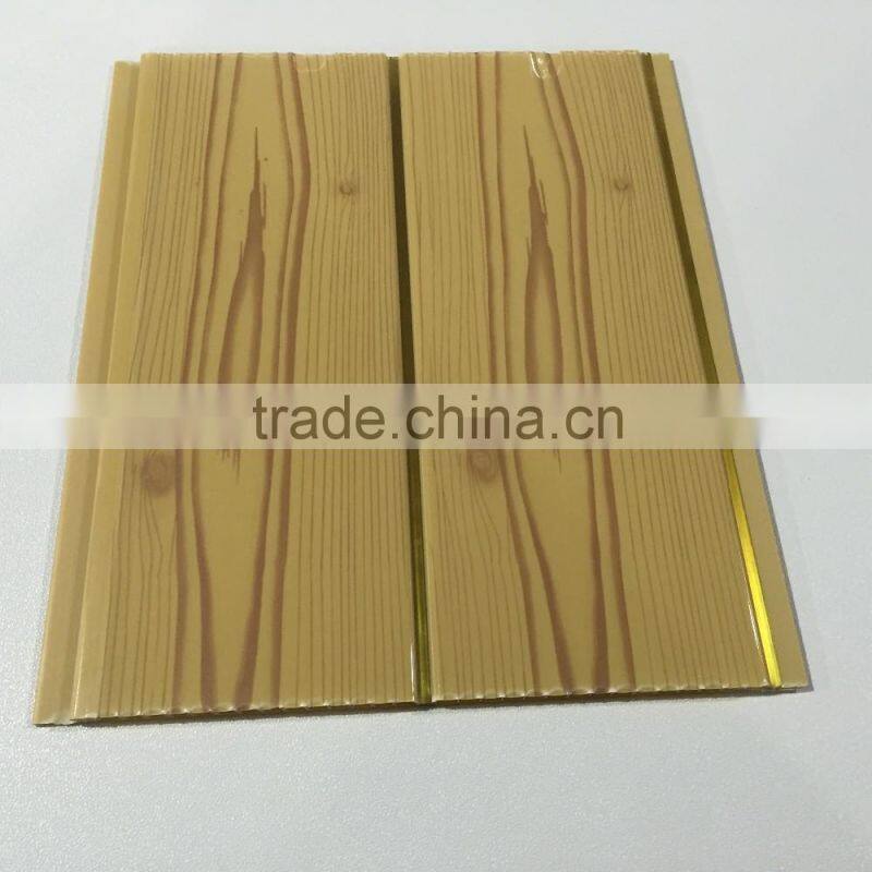 plastic groove waterproof pvc false ceiling, pvc decorative wall panel, pvc ceiling tile