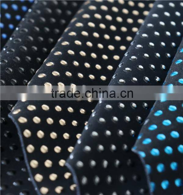 Embossed salient point pattern hot sale cheap wholesale leather