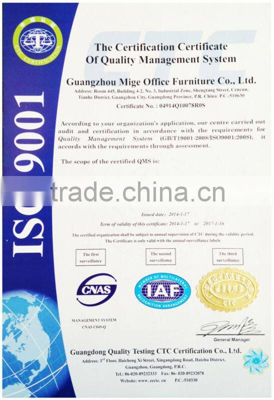 1 metal filing Locking 3 drawers pedestal