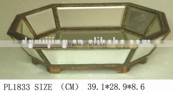 mirror serving tray
