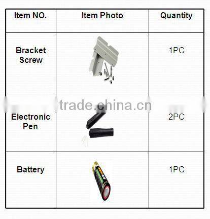 portable interactive whiteboard for classroom