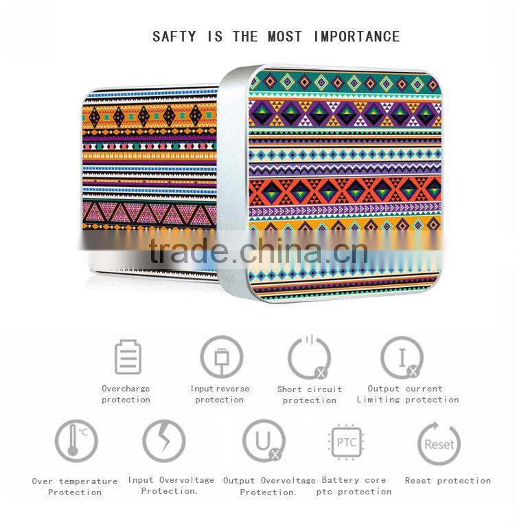 S-zone ODM power bank with aztec design