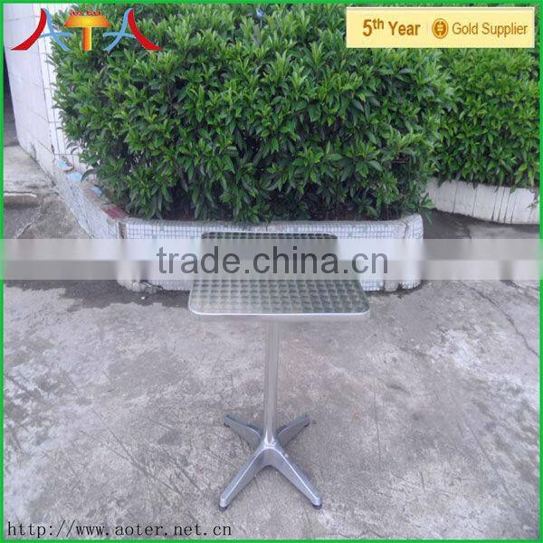 Pub table bistro table cafe table dining table 60x60x72cm outdoor aluminum table AT-7664 1211