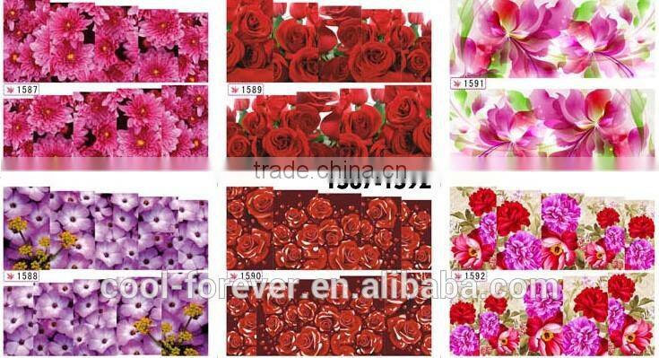 2016 Beauty Flowers Nail water sticker 3D decal nail sticker