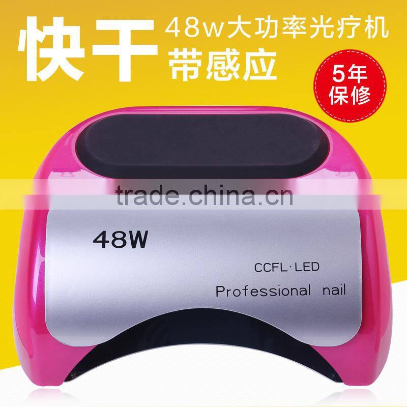48W led lamp( 12w CCFL+36w LED) for nails & nail dryer