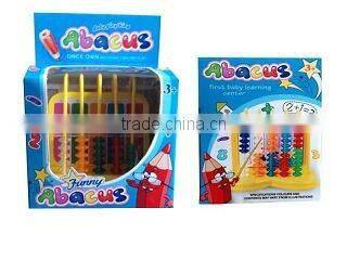 Plastic Abacus toy education toy WJ3101086