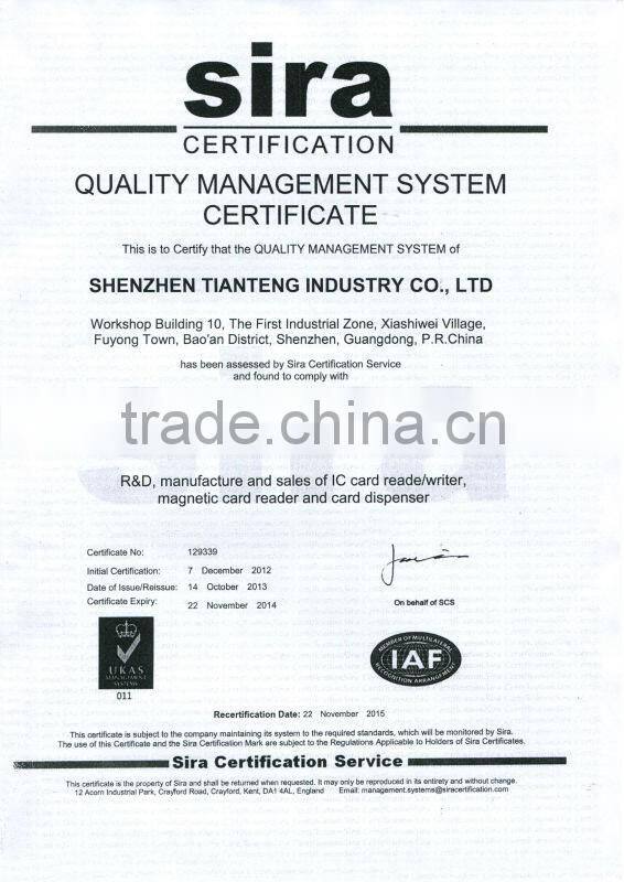 TTCE-RU100---USB interface Magnetic Card Reader with Track 1/2/3