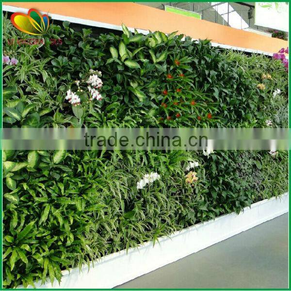 decorative artificial green wall plants