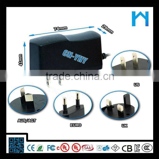 6v dc regulator power supply plug-in power adapter cctv power supply