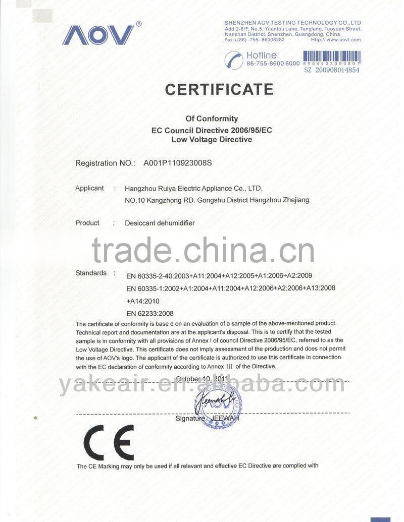 Concealed Swimming Pool Dehumidifiers RYDZ-96A