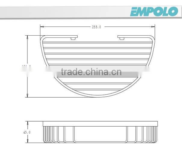 Single Half-Round Basket 601-1