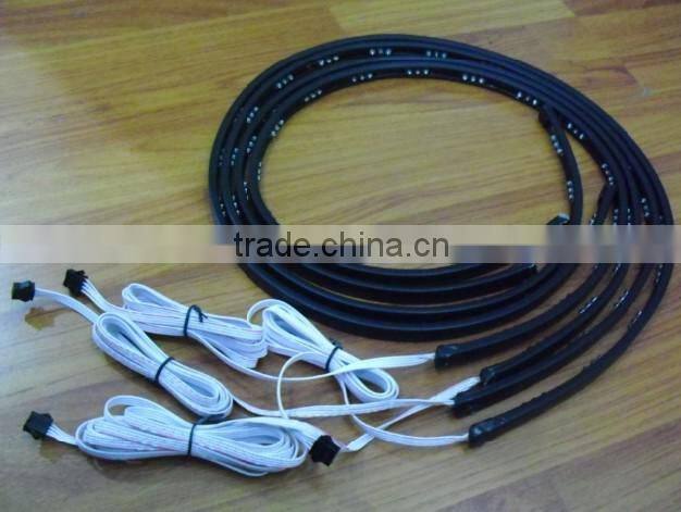 Amazing LED underglow strips 4pcs set w/ remote control