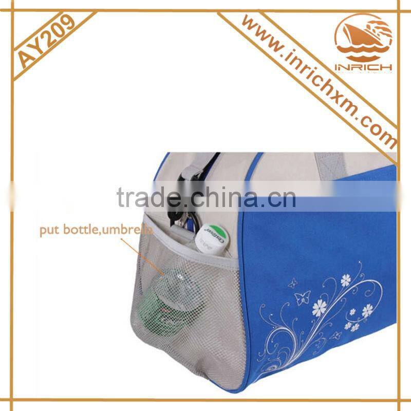 Polyester 600D Luggage Duffle Bag Fancy Travel Bag