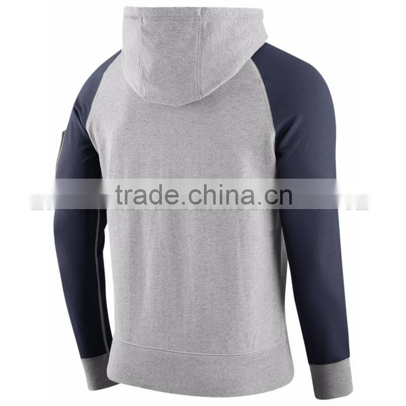2016 Custom Wholesale Man Hoodie Cotton/Spandex Lightweight Hoodie