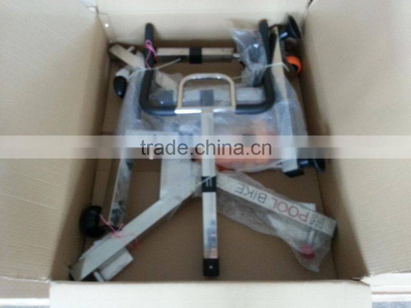 Water swimming pool bike for wellness