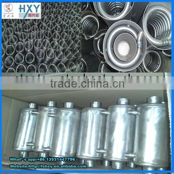 Titanium plain tube evaporator for sea water