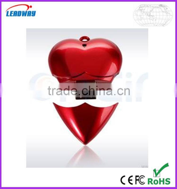Best wedding souvenirs for guests heart USB flash disk