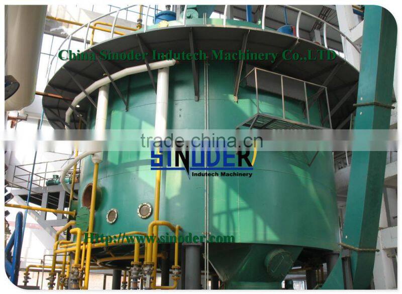 Professional sunflower seed oil solvent extraction / oil cake solvent extraction equipment / solvent extraction machine