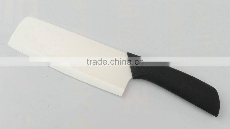 6"Chinese Ceramic Cleaver, Chef knife with ABS handle, Vegetable kitchen knife