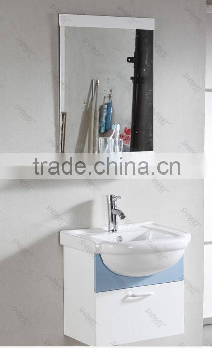 Y2184 wall-hung bath cabinet