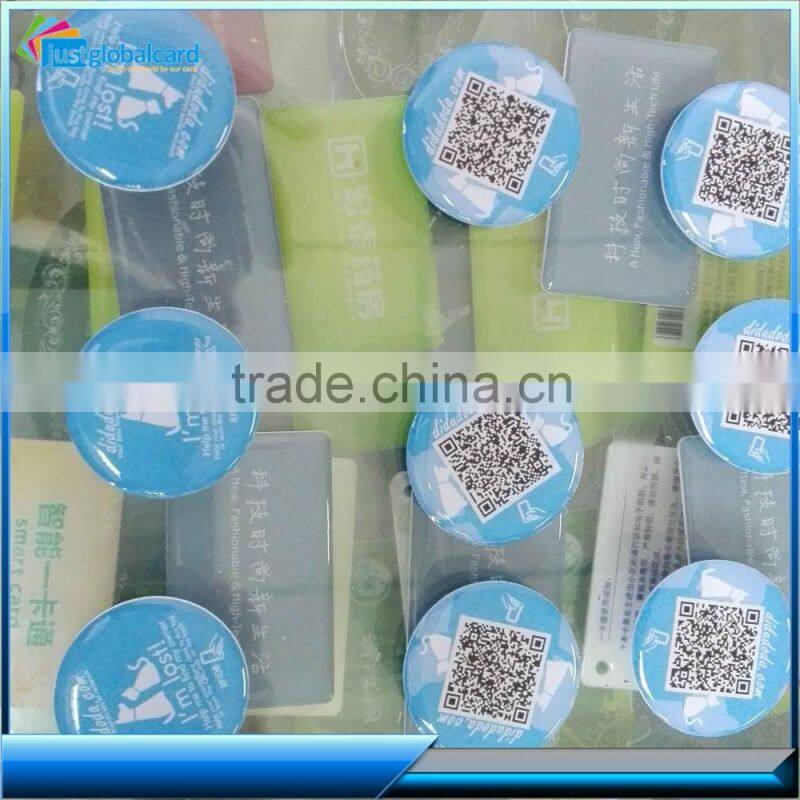 13.56MHz s50, s70 HF game card, token card PVC material RFID Key tag RFID coin for metro