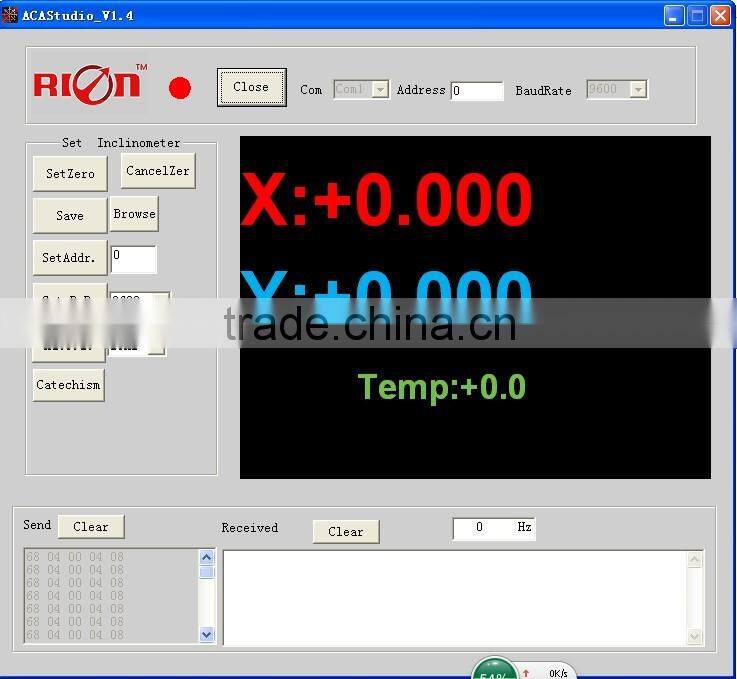 ACA826T Highly Anti-Electromagnetic Interference Digital Inclinometer Tilt Sensor With Excellent System Intergrated